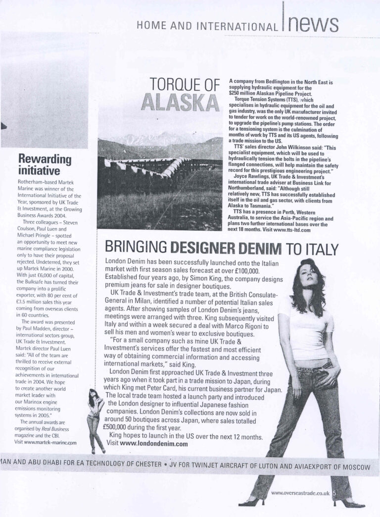 Article Overseas Trade Mag Jan05