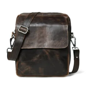 Enzo Brown Side Messenger