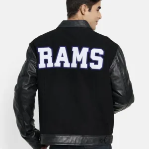 Black Wolf Varsity Jacket